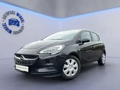 Używany Opel Corsa Edition 101 KM (74 kW) 2017 Czarny Hatchback