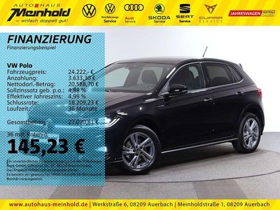 Gebraucht VW Polo R-line 116 PS (85 kW) 2024 Schwarz Limousine