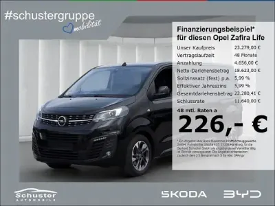 Gebraucht Opel Zafira Life Elegance 177 PS (130 kW) 2021 Schwarz Van / Kleinbus