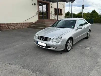 Gebraucht Mercedes CLK200 Avantgarde 163 PS (119 kW) 2004 Silber Coupé