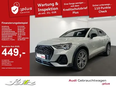 Gebraucht Audi Q3 Sportback S-Line 200 PS (147 kW) 2023 Silber SUV