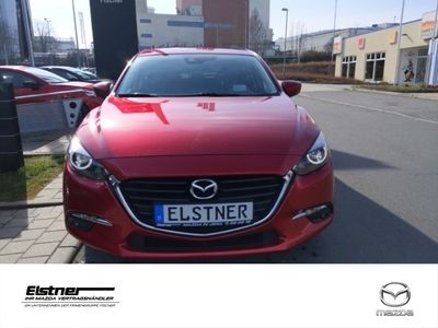 gebraucht Mazda 3 SKYACTIVE-G 120 Exclusive-Line Navi LED PDC HUD Rear View