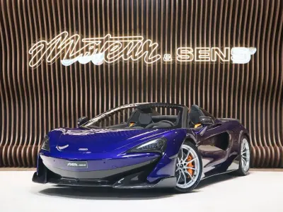 Gebraucht McLaren 600LT Spider 600 PS (441 kW) 2020 Violett Cabrio