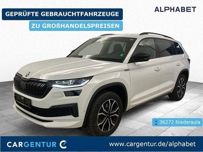 Gebraucht Skoda Kodiaq SportLine 200 PS (147 kW) 2022 Moon weiss perleffekt SUV