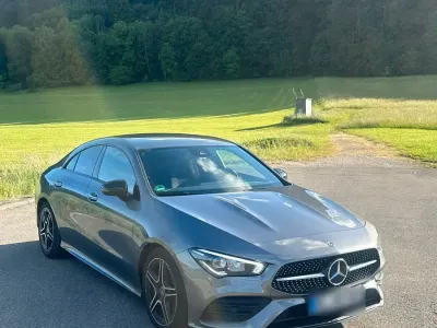Gebraucht Mercedes CLA180 AMG line 116 PS (85 kW) 2020 Grau Coupé