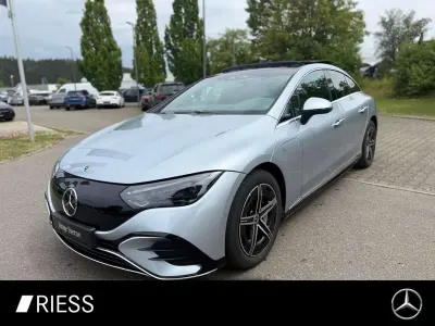 Gebraucht Mercedes EQE500 AMG 300 kW (408 PS) 2024 Metalliclack hightechsilber Limousine