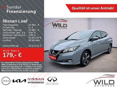 Grau Gebraucht 2021 Nissan Leaf 360º Kleinwagen | 19.990 € (Fairer Preis)