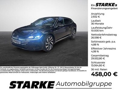 Deep black perleffekt (metallic) Gebraucht 2021 VW Arteon R-line Kombi | 29.145 € (Fairer Preis)