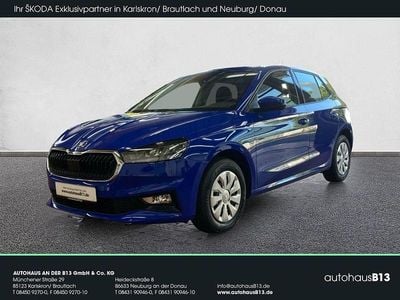 Gebraucht Skoda Fabia Essence 80 PS (58 kW) 2024 Blau Kleinwagen