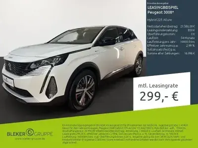 Gebraucht Peugeot 3008 Allure 181 PS (133 kW) 2021 Weiß (metallic) SUV