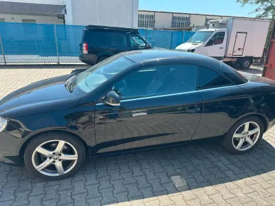 Gebraucht VW Eos 2008 Schwarz Cabrio