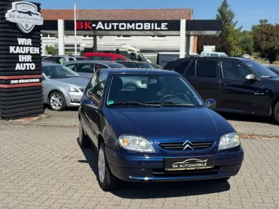 Gebraucht Citroën Saxo 60 PS (44 kW) 2000 Blau Kleinwagen