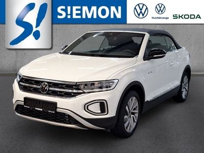 Gebraucht VW T-Roc Cabriolet Goal 150 PS (110 kW) 2024 Weiss Cabrio