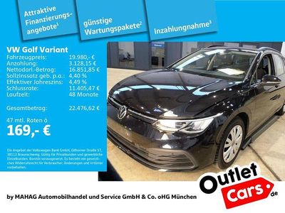 Schwarz Gebraucht 2022 VW Golf VIII Life Kombi | 19.980 € (Guter Preis)