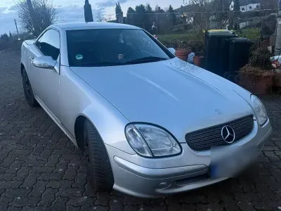 Gebraucht Mercedes SLK200 Edition 163 PS (119 kW) 2002 Silber Cabrio