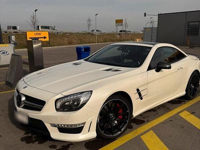 Gebraucht Mercedes SL63 AMG AMG 585 PS (430 kW) 2012 Weiß Cabrio