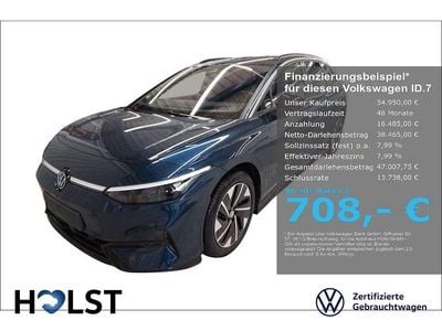 Usata VW ID.7 IQ Drive 210 kW (286 CV) 2025 Blu Station wagon