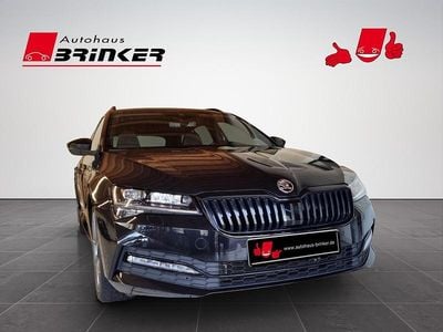 Occasion Skoda Superb SportLine 200 PK (147 kW) 2021 Zwart Stationwagen
