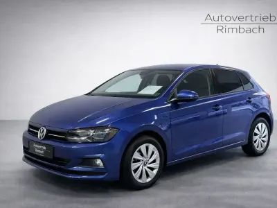 Gebraucht VW Polo Life 95 PS (69 kW) 2022 Blau Kleinwagen