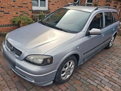 Usata Opel Astra 84 CV (61 kW) 2003 Argento Station wagon