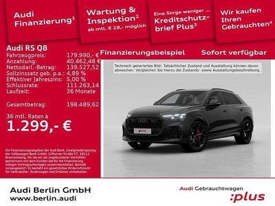 Gebraucht Audi RS Q8 Performance 640 PS (470 kW) 2025 Schwarz SUV