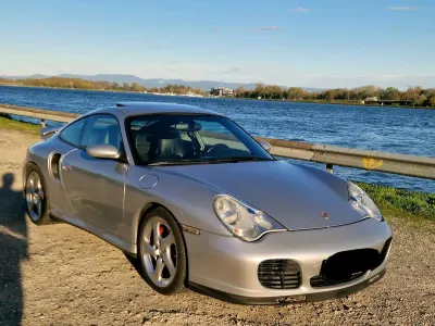 Gebraucht Porsche 996 Turbo 420 PS (308 kW) 2002 Silber Coupé
