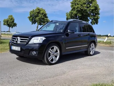 Gebraucht Mercedes GLK220 2009 Schwarz SUV