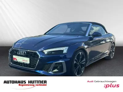 Gebraucht Audi A5 Cabriolet S-Line 204 PS (150 kW) 2021 Navarrablau (metallic) Cabrio