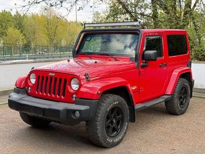 Używany Jeep Wrangler Sahara 200 KM (147 kW) 2014 Czerwony SUV