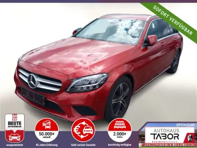 Gebraucht Mercedes C300 Avantgarde 272 PS (200 kW) 2020 Hyazinth rot metallic Kombi