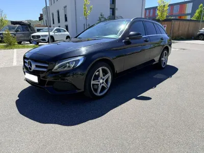 Gebraucht Mercedes C200 AMG 136 PS (100 kW) 2015 Schwarz Limousine