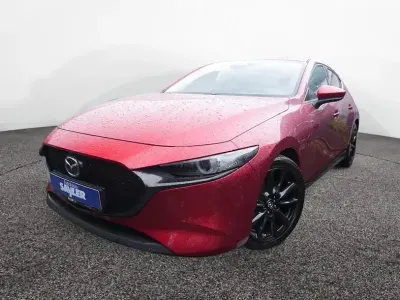 Brugt Mazda 3 Exclusive-Line 186 HK (136 kW) 2024 Rød Sedan