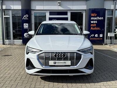 Gebraucht Audi e-tron S-Line 230 kW (313 PS) 2022 Weiß SUV