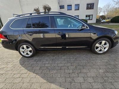 Gebraucht VW Golf VI Comfortline 122 PS (89 kW) 2011 Schwarz Kleinwagen