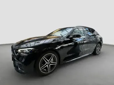 Gebraucht Mercedes C220 AMG line 2024 Schwarz Kombi