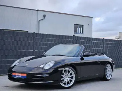 Occasion Porsche 911 Carrera 320 PK (235 kW) 2001 Zwart Cabriolet