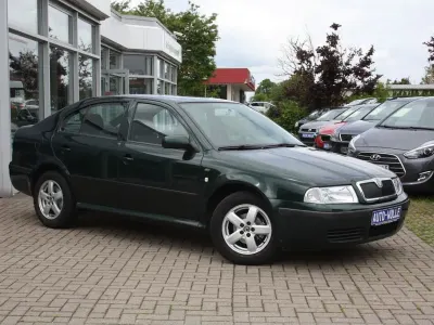 Usata Skoda Octavia Ambiente 102 CV (75 kW) 2002 Verde Berlina