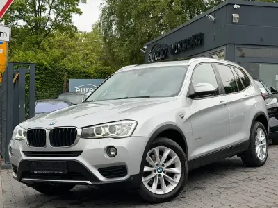 Brugt BMW X3 Advantage 150 HK (110 kW) 2016 Sølv SUV