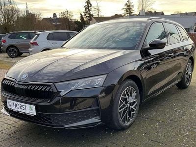Neu Skoda Octavia SportLine 150 PS (110 kW) 2025 Schwarz Kombi