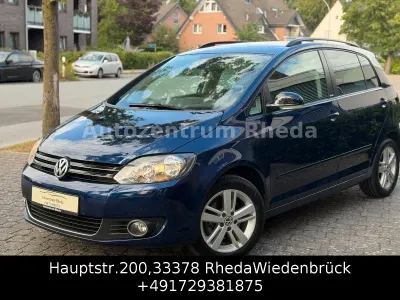 Gebraucht VW Golf Plus Cross Style 122 PS (89 kW) 2011 Blau Kleinwagen