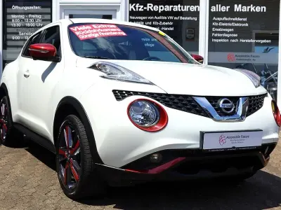 Gebraucht Nissan Juke Tekna 116 PS (85 kW) 2015 Weiß SUV