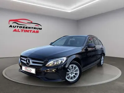 Gebraucht Mercedes C200 136 PS (100 kW) 2018 Schwarz Kombi