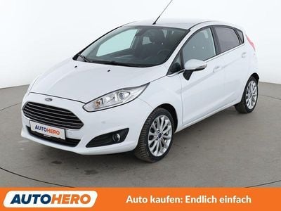 Usata Ford Fiesta Titanium 101 CV (74 kW) 2016 Bianco Utilitaria