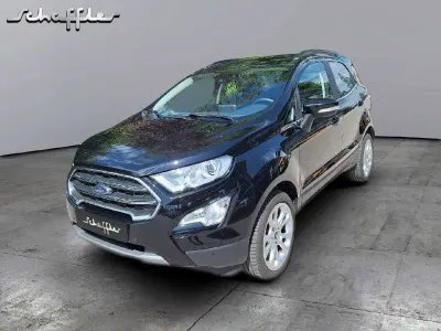 Gebraucht Ford Ecosport Titanium 125 PS (91 kW) 2022 Obsidianschwarz metallic SUV