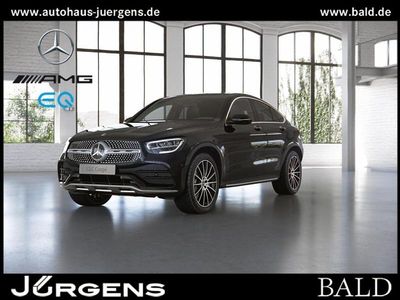 Gebraucht Mercedes GLC300 AMG 245 PS (180 kW) 2023 Metalliclack obsidianschwarz Coupé