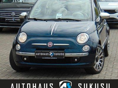 Usata Fiat 500C Lounge 69 CV (50 kW) 2013 Blu Cabrio