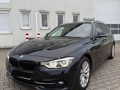 Schwarz Gebraucht 2016 BMW 320 Sport Line Kombi | 9.699 € (Guter Preis)