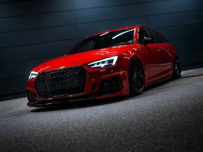 Gebraucht Audi A4 S-Line 190 PS (139 kW) 2019 Rot Kombi
