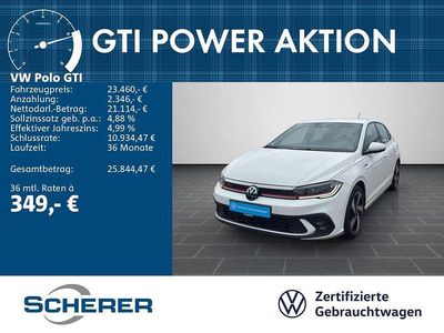 Gebraucht VW Polo GTI 207 PS (152 kW) 2023 Pure white Kleinwagen