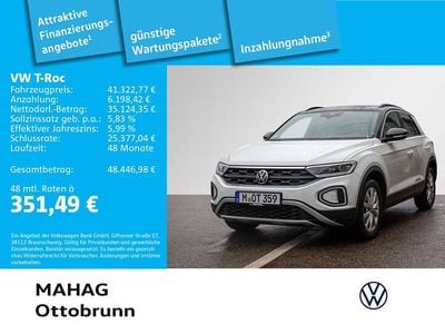 Gebraucht VW T-Roc IQ Drive 150 PS (110 kW) 2025 Weiß SUV